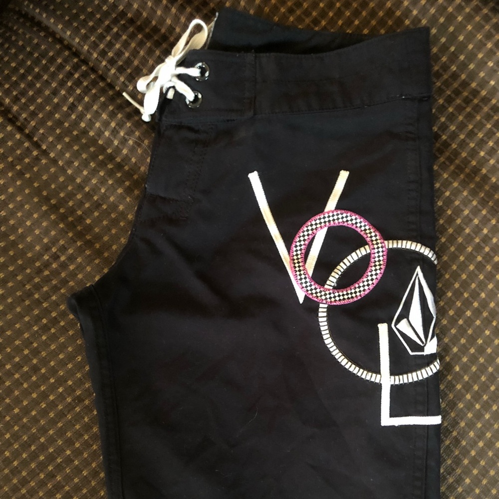 Women’s Volcom swim shorts. Bermuda style